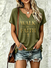 Load image into Gallery viewer, Walk By Faith Fashion Top
