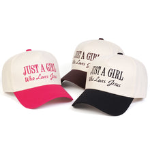 Load image into Gallery viewer, Simple Jesus Girl Snapback
