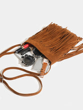 Load image into Gallery viewer, Rodeo Remnant Suede Cowgirl Tassel Purse
