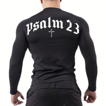 Load image into Gallery viewer, Psalm 23 Fit Training Shirt (Short Sleeve and Long Sleeve Available)
