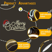 Load image into Gallery viewer, Merry Christmas Custom LED Sign

