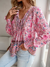 Load image into Gallery viewer, Daisy&#39;s Morning Prairie Ruffle Sleeve Top
