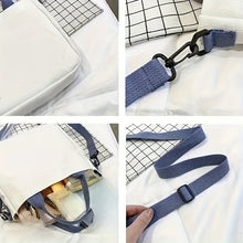 Load image into Gallery viewer, Faith Cross Freedom Small Canvas Purse
