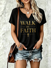 Load image into Gallery viewer, Walk By Faith Fashion Top
