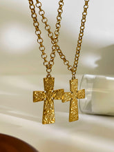 Load image into Gallery viewer, Baroque Vintage Cross Necklace

