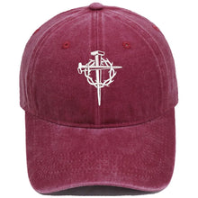 Load image into Gallery viewer, Crown and Cross Adjustable Cap
