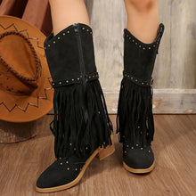 Load image into Gallery viewer, Remnant Rodeo Cowgirl Suede Boots
