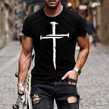 Load image into Gallery viewer, 3 Nails Cross Tshirt
