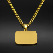 Load image into Gallery viewer, 18K Gold Plated Stainless Steel Last Supper Chain
