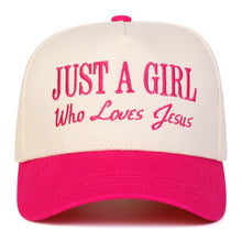 Load image into Gallery viewer, Simple Jesus Girl Snapback
