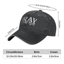 Load image into Gallery viewer, Prayer Works Denim Cap
