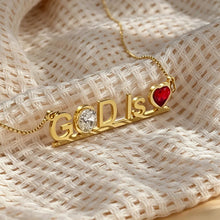 Load image into Gallery viewer, God Is Love Stainless Steel Necklace
