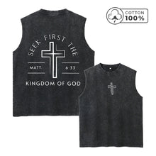 Load image into Gallery viewer, Seek First The Kingdom Cotton Tank
