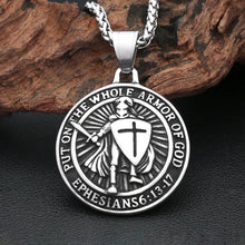 Load image into Gallery viewer, Ephesians 6 Whole Armor Stainless Steel Chain
