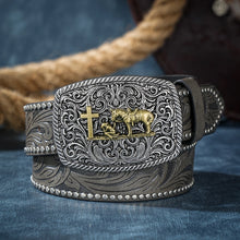 Load image into Gallery viewer, Union Remnant Ranch Belt With Buckle
