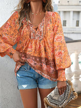 Load image into Gallery viewer, Daisy&#39;s Morning Prairie Ruffle Sleeve Top
