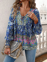 Load image into Gallery viewer, Daisy&#39;s Morning Prairie Ruffle Sleeve Top
