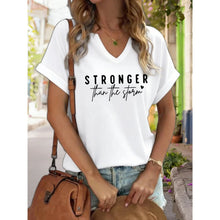 Load image into Gallery viewer, Stronger Than the Storm Fashion Tshirt
