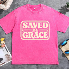 Load image into Gallery viewer, Saved By Grace Vintage Cotton Tshirt
