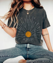 Load image into Gallery viewer, Be The Light Matthew 5:14 Cotton Tshirt
