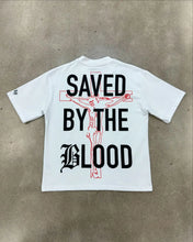 Load image into Gallery viewer, Saved By The Blood Premium Cotton Tshirt
