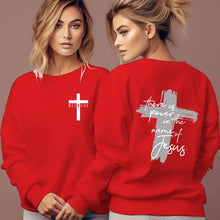 Load image into Gallery viewer, Believe In Power In The Name Of Yeshua Sweatshirt
