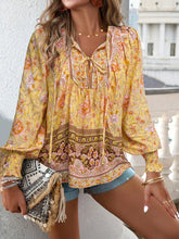 Load image into Gallery viewer, Daisy&#39;s Morning Prairie Ruffle Sleeve Top

