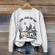 Load image into Gallery viewer, Glory, Path To Righteousness Cowgirl Sweatshirt
