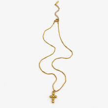 Load image into Gallery viewer, 18K Gold Plated Cross Necklace Set
