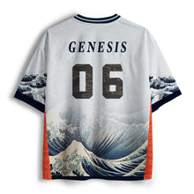 Load image into Gallery viewer, Noah's Ark, Genesis Faith Tsunami Waves of Justice Premium Art Jersey
