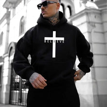 Load image into Gallery viewer, Believe In Christ Men's Hoodie
