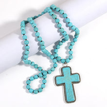 Load image into Gallery viewer, Native Desert Cross Bead Necklace Collection
