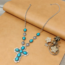 Load image into Gallery viewer, Sierra Native Desert Cross Necklace
