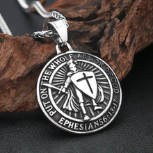 Load image into Gallery viewer, Ephesians 6 Whole Armor Stainless Steel Chain
