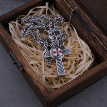 Load image into Gallery viewer, Full Armor Stainless Shield Cross Chain With Storage Box
