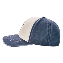 Load image into Gallery viewer, Cross Washed Denim Cap
