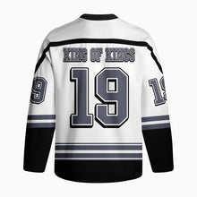 Load image into Gallery viewer, King Of Kings, Lion of Judah Hockey Jersey
