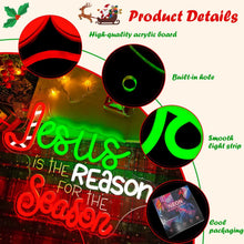 Load image into Gallery viewer, Jesus Is The Reason Custom LED Light
