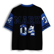Load image into Gallery viewer, Mark 4:41 Peace Even In The Stormy Waves of Wrath and Judgment Premium Art Jersey With Free Shorts
