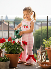 Load image into Gallery viewer, Strawberry Shortcake Spring Garden Harvest Romper
