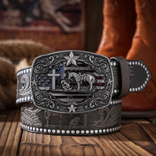 Load image into Gallery viewer, Civil Union 250th Remnant Anniversary Cowboy Cross Belt With Buckle
