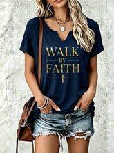 Load image into Gallery viewer, Walk By Faith Fashion Top
