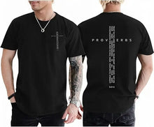 Load image into Gallery viewer, Proverbs 3:5 Trust In the Lord Cross Tshirt
