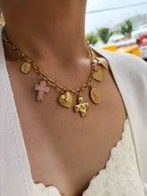 Load image into Gallery viewer, Stainless Steel Cross Heart Choker

