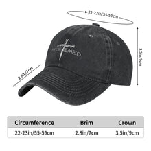 Load image into Gallery viewer, Redeemed Through Crucifixion And Rebirth Adjustable Cap
