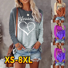 Load image into Gallery viewer, Blessed By The Love of Christ Long-Sleeve Top
