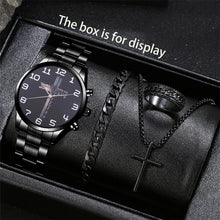 Load image into Gallery viewer, Men's Crown and Cross Gift Set
