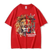 Load image into Gallery viewer, Zechariah 9:9 Return Of Yeshua, The King Of Judah Tshirt
