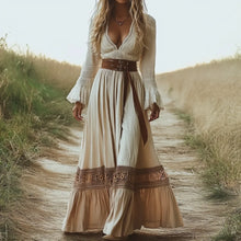 Load image into Gallery viewer, Milkmaid Harvest Dress (Belt Not Included)
