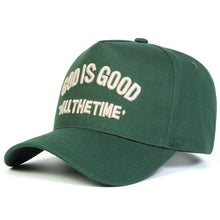 Load image into Gallery viewer, Embroidered God Is Good All The Time Polo Cap
